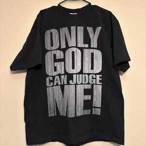 Only God Can Judge Me Shaka Wear Black Tee  Size: XL